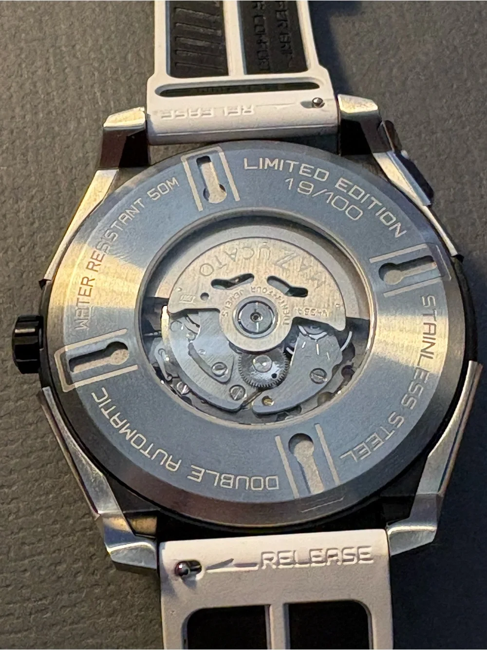 Mazzucato LAX Limited Edition - 04-WH - Dual Time Watch